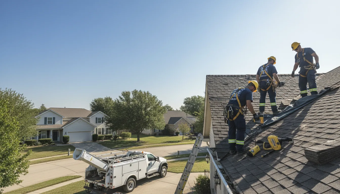 Storm Damage Roof Repair in Hattieville, AR